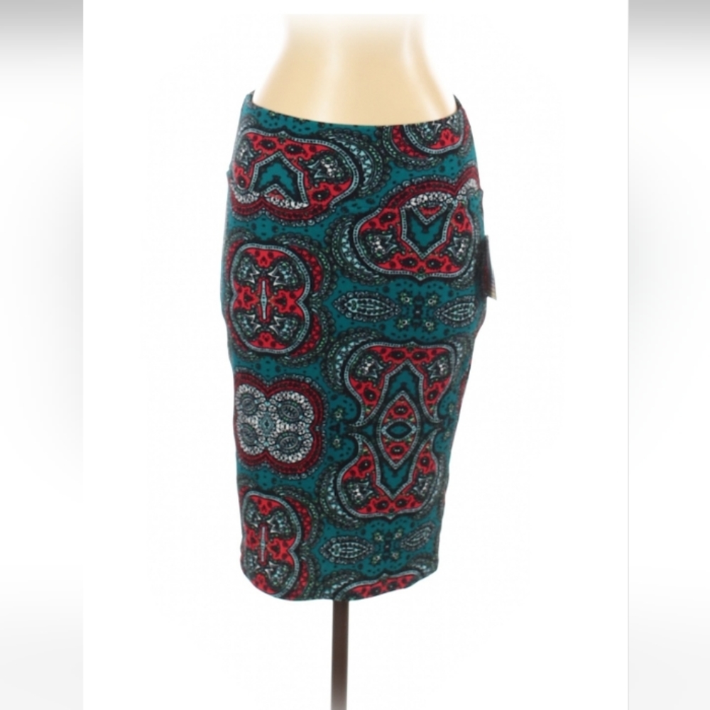 Lularoe Skirt, Size XS, Blue, NWT